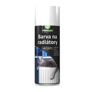 PRIMALEX Farba na radiátory biela 400 ml