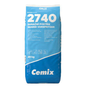 CEMIX Sanačný nástrek WTA 2740, 25 kg