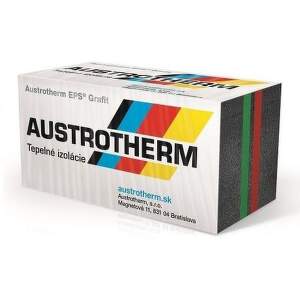 AUSTROTHERM Strešný polystyrén GrEPS 100 S grafit 70 mm (1x1 m) (8 m2/bal)