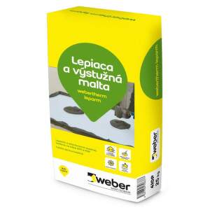 WEBER Webertherm Lepiaca a výstužná malta Leparm 25 kg