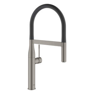 Grohe Essence - Drezová batéria s flexibilným ramenom s prepínačom, kefovaný Hard Graphite 30294AL0