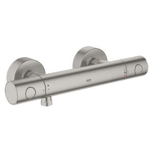 Grohe Grohtherm 1000 Cosmopolitan - Termostatická sprchová batéria M, supersteel 34065DC2