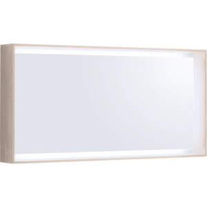 Geberit Citterio - Zrkadlo 1184x584 mm s LED osvetlením, béžový dub 500.570.JI.1