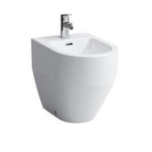 Laufen Pro - Stojací bidet, 530 mm x 360 mm, s 1 otvorom na batériu, s LCC, biela H8329524003021