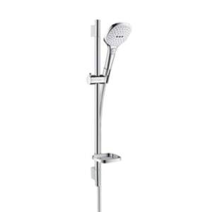 HansGrohe Raindance Select E - Sprchová súprava 120, 3 prúdy, biela/chróm 26620400