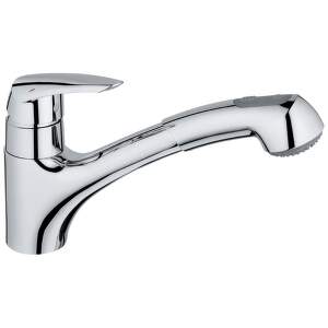 Grohe Eurodisc - Páková drezová batéria, chróm 32257001