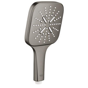 Grohe Rainshower SmartActive Cube - Sprchová hlavica 130 9,5 l/min, 3 prúdy, kefovaný Hard Graphite 26582AL0