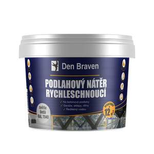 DEN BRAVEN Podlahový náter RÝCHLOSCHNÚCI 4 kg