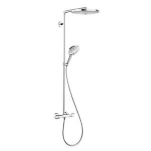 HansGrohe Raindance Select S - Sprchový set s termostatom, 300 mm, 2 prúdy, chróm 27133000