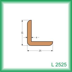 KODREFA Vonkajšia rohová lišta 25 x 25 mm, smrek L2525 /2 m/