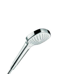 HansGrohe Croma Select E - Sprchová hlavica Vario, 3 prúdy, biela/chróm 26812400