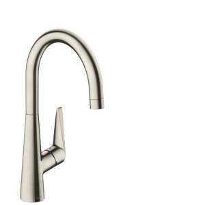 HansGrohe Talis M51 - Páková drezová batéria 260 s otočným výtokom, vzhľad nerezový 72810800