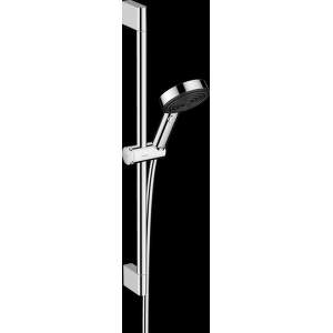 Hansgrohe Pulsify Select - Set sprchovej hlavice, 3 prúdy, EcoSmart, tyče 959 mm a hadice, chróm 24171000