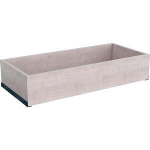 Geberit Acanto - Odkladací box 335x69 mm, dub 500.648.00.2