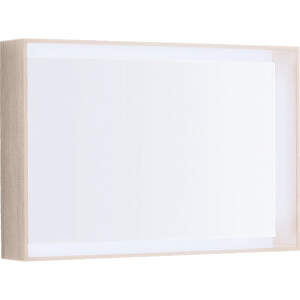 Geberit Citterio - Zrkadlo 884x584 mm s LED osvetlením, béžový dub 500.572.JI.1