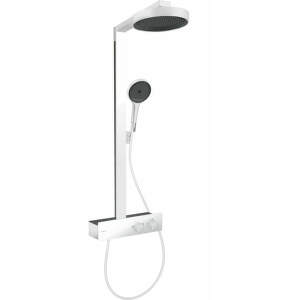 Hansgrohe Rainfinity - Sprchový set s termostatom, priemer 25 cm, 3 prúdy, matná biela 28742700