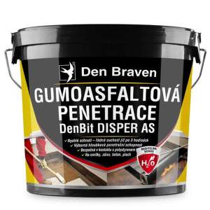 DEN BRAVEN Gumoasfaltová penetrácia DenBit DISPER AS 5 kg