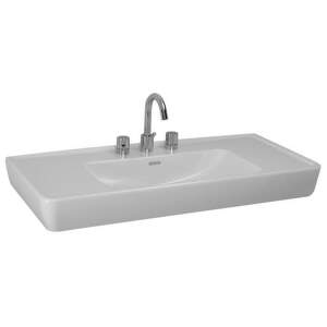 Laufen Pro - Umývadlo, 1050 mm x 480 mm, 1 otvor na batériu, s LCC, biela H8139584001041