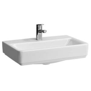 Laufen Pro S - Umývadlo, 600 mm x 380 mm, 1 otvor na batériu, biela H8129530001041