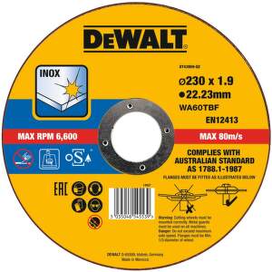 DEWALT Kotuč rezný na nerez 230x1,9 mm Typ1 DT43909