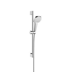 HansGrohe Croma Select E - Sprchová súprava Multi EcoSmart 9 l/min 0,65 m, biela/chróm 26581400