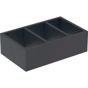 Geberit Selnova Square - Organizér do zásuvky 323x98x200 mm, lávová 500.676.00.1