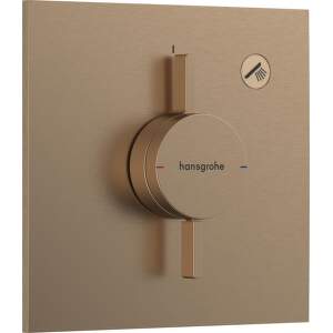 Hansgrohe DuoTurn E - Sprchová batéria pod omietku, kefovaný bronz 75617140