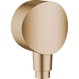 Hansgrohe Fixfit - Sprchové kolienko S so spätným ventilom, kefovaný bronz 26453140