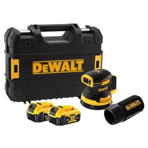 DEWALT Brúska excentrická 18V 125mm 2x5,0Ah DCW210P2