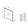 Ideal Standard Mirror & Light - Zrkadlo s rámom 800 mm, T3357BH