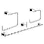 Grohe Essentials Cube - Súprava doplnkov, chróm 40778001