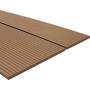 ECO Dekoratívna kompozitná lišta 130x10 coffee 130x10mm  LD13010cf