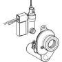 Geberitpríslušenstvo  - Ovládanie splachovania pisoárov Geberit s elektronickým spúšťaním splachovania, napájanie batériou, nadomietkové, skryté 116.077.00.1