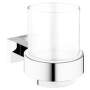 Grohe Essentials Cube - Pohárik s držiakom, chróm 40755001