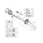 Grohe Lineare - Batéria pod omietku na 2 spotrebiče, kefovaný Hard Graphite 24064AL1