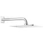 Grohe Rainshower F - Series 10, hlavová sprcha 254 mm x 254 mm, sprchové rameno 286 mm, chróm 26070000