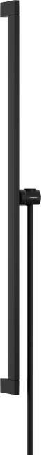 Hansgrohe Unica - Sprchová tyč 95 cm, so sprchovou hadicou, matná čierna 24403670