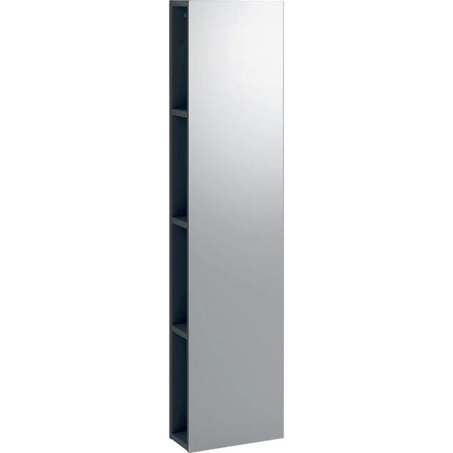 Geberit iCon - Regál so zrkadlom 280x1200x140 mm, lávová 841029000