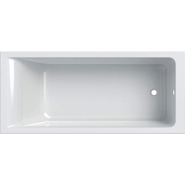 GEB Obdĺžniková vaňa Geberit Selnova Square, s nožičkami: 180x80cm, Celkový objem=242l 554.386.01.1