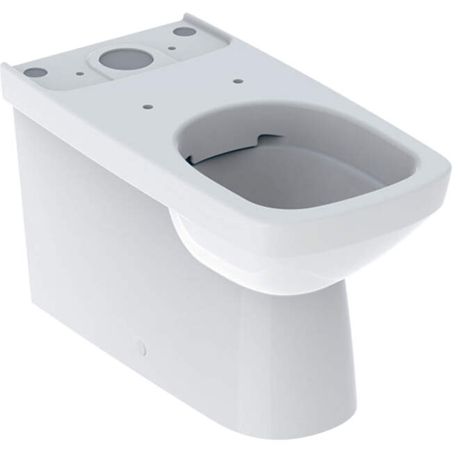 Geberit Selnova Square - WC kombi misa, vario odpad, 680x350 mm, Rimfree, biela 500.489.01.1