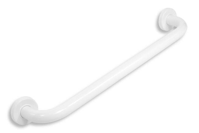 Novaservis - Madlo rovné s krytkami 500 mm biele R6650,11