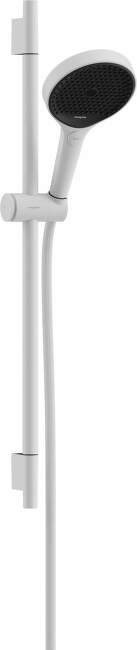 Hansgrohe Rainfinity - Set sprchovej hlavice, tyče a hadice, 3 prúdy, matná biela 28745700