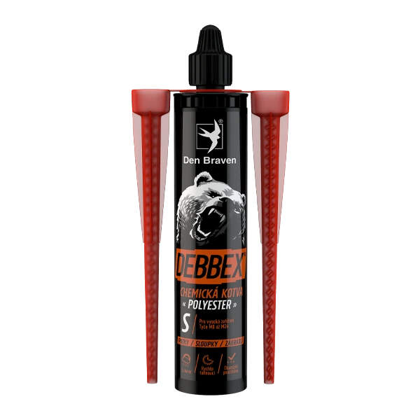 DEN BRAVEN Chemická kotva POLYESTER S 300 ml