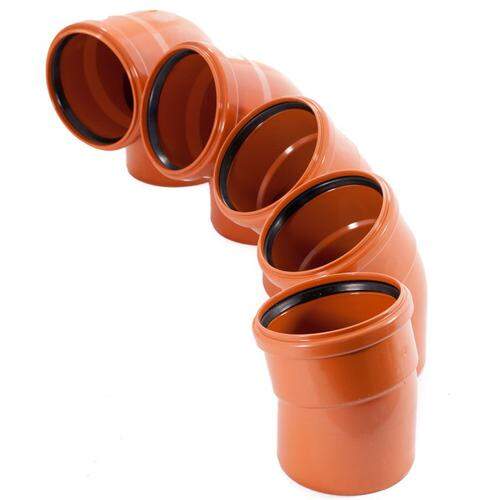 REHAU - Koleno KGB PVC 200/67° 171768