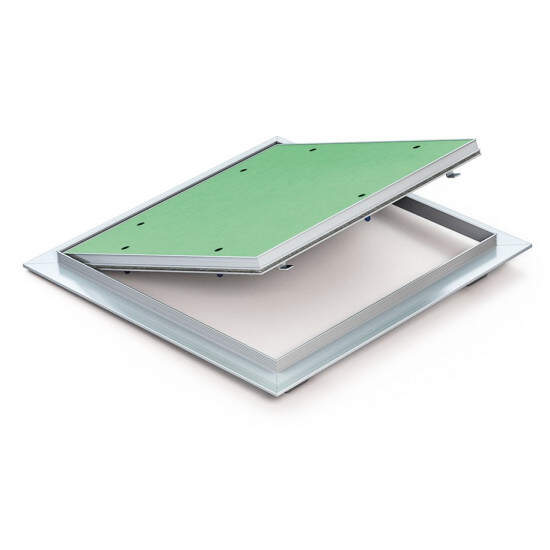 HACO Sádrokartónové hliníkové dvierka prachotesné 600x800 mm