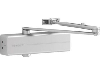 COBRA Samozatvárač ASSA ABLOY DC140 STRIEBORNÝ S ARETÁCIOU, ABDC140RSA