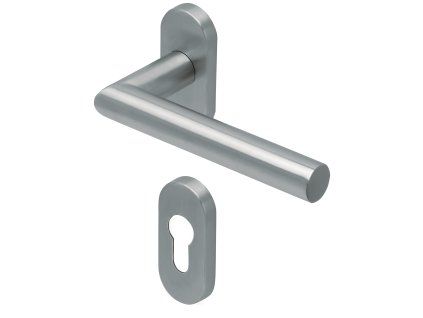 COBRA Interiérové kovanie VISION-R OVAL PZ PB3.0 IN, SCP101BB3OE20