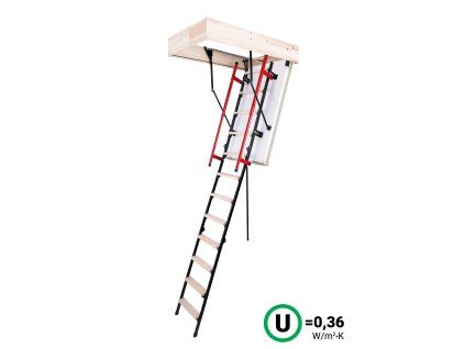 Podkrovné Schody OMAN POLAR PLUS 120x60 H280 FSC TSS30303