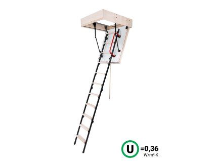 Podkrovné Schody OMAN MINI POLAR 90x70 H265 FSC TSS30132