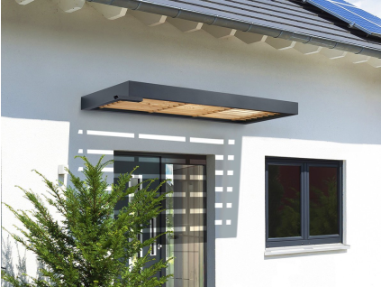 GUTTA Guttavordach BS TIMBER-LINE 160 cm, antracit 7600103
